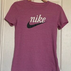 Nike Women's Heathered Purple Tee